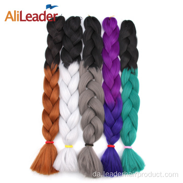 Syntetisk Ombre Extra Long Jumbo Braid Hair Extension